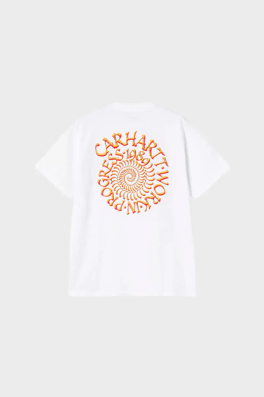 Koszulka S/S Spirals T-Shirt biała
