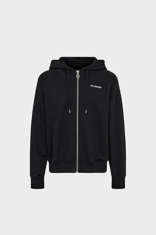 Bluza GRAPHIC ZIP HOODIE czarna