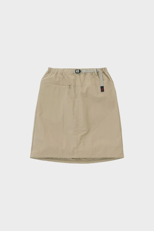 Spódnica NYLON PACKABLE MIDI SKIRT kremowa