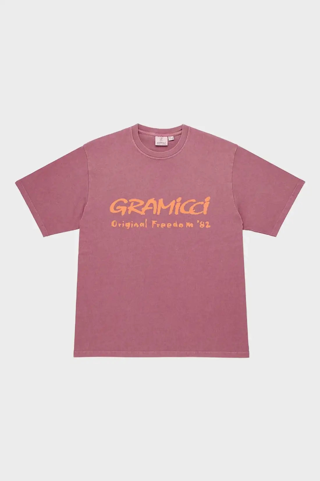 T-shirt FREEDOM TEE PIGMENT DYED pink