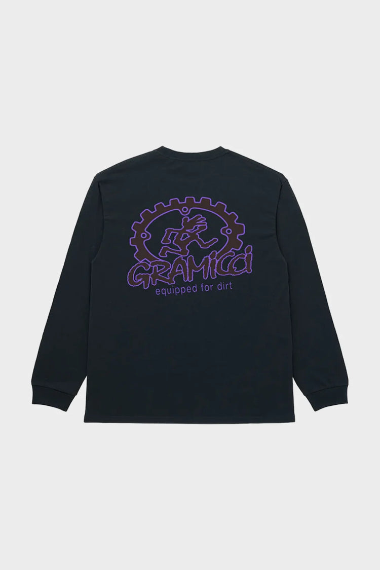 Longsleeve EQUIPPED FOR DIRT ironed black
