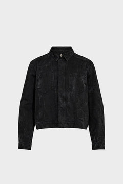Kurtka DENIM OVERSHIRT czarna