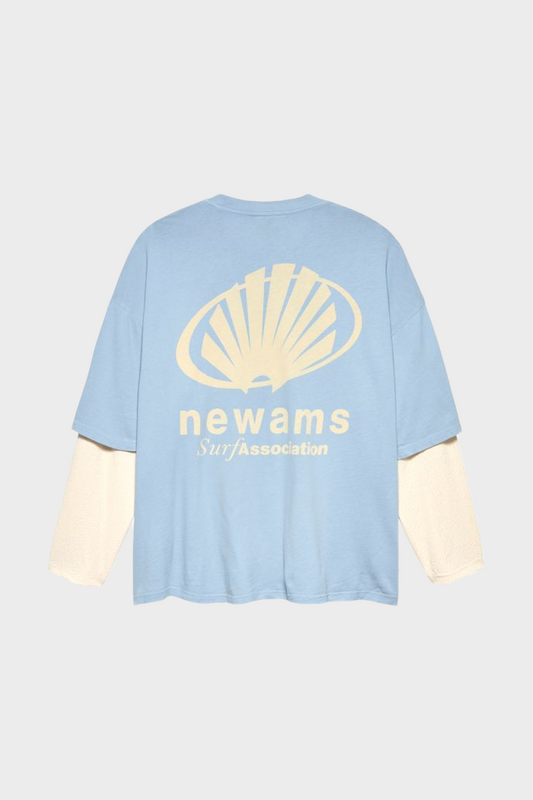 Longsleeve CORPORATE LOGO niebieski