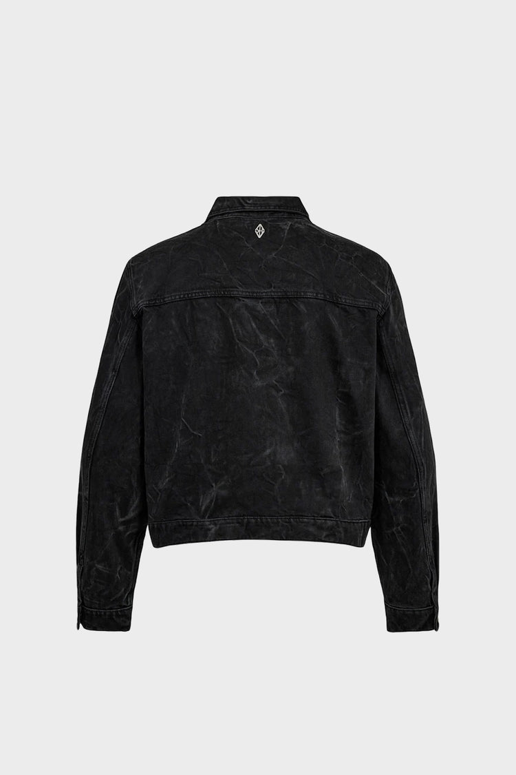 Kurtka DENIM OVERSHIRT czarna