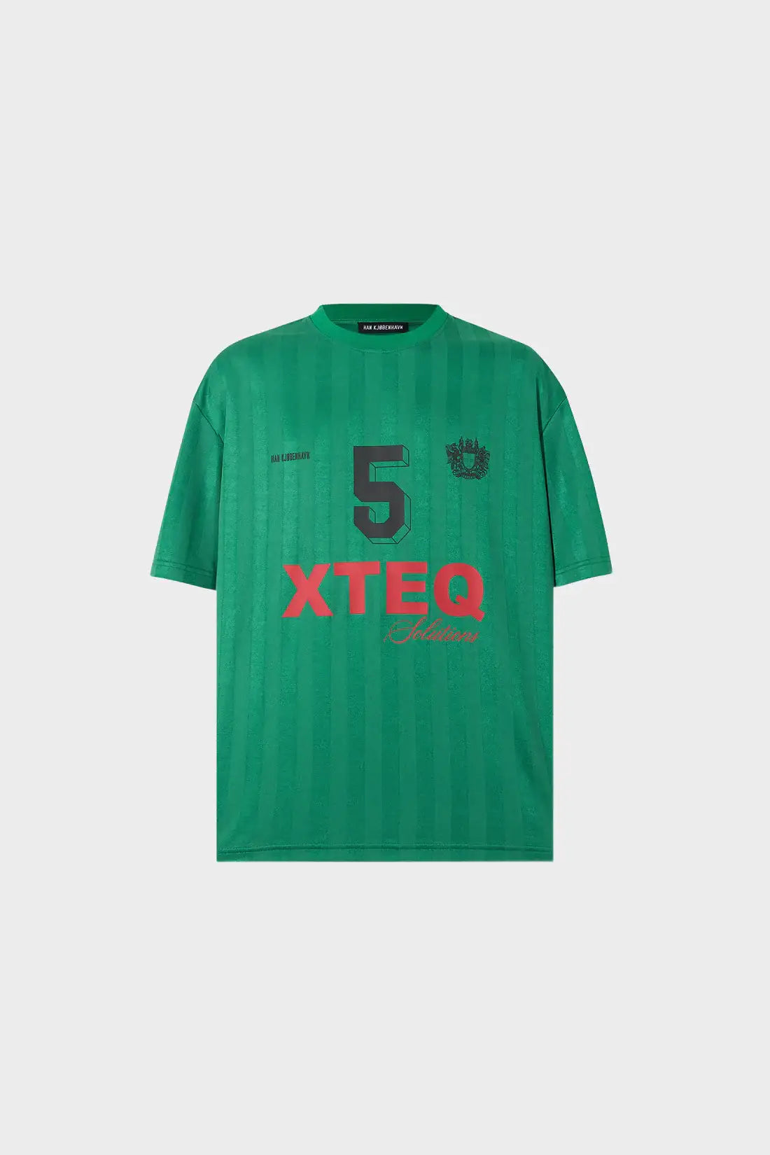 T-shirt PRINTED FOOTBALL green