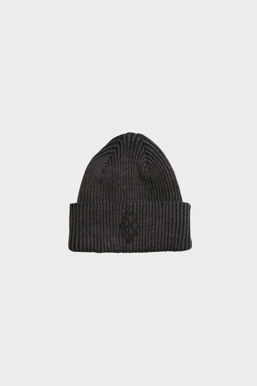 Czapka DIAMOND BEANIE czarna Han Kjøbenhavn