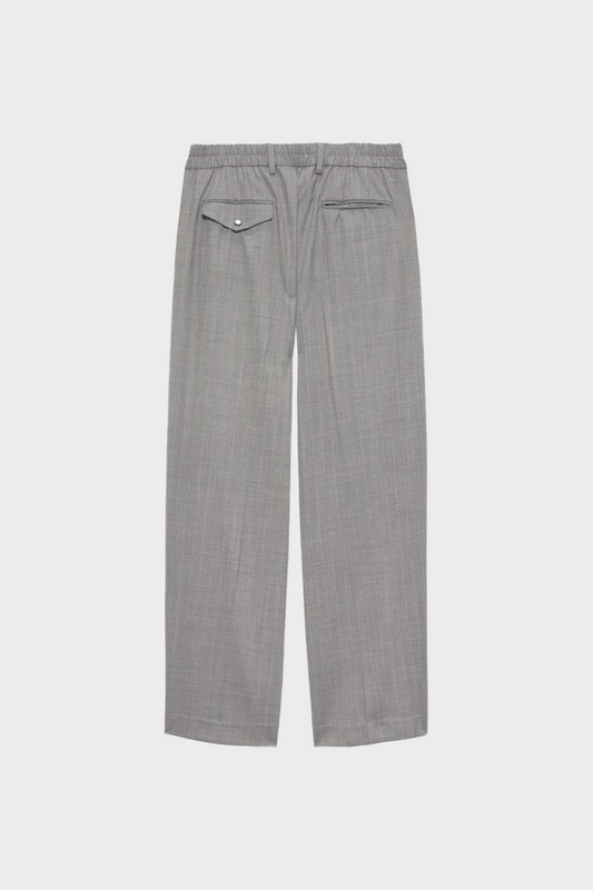 Spodnie WOOL AFTER TROUSERS szare