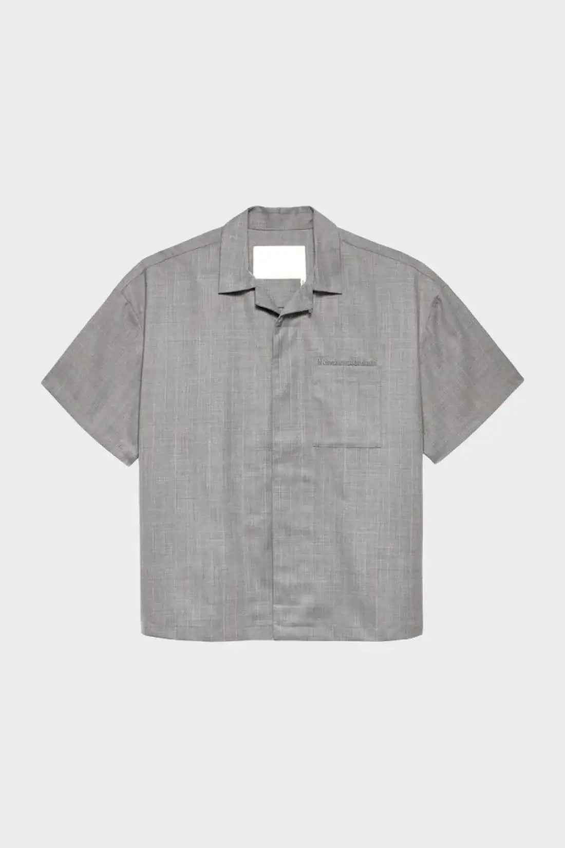 Shirt WIJK SHIRT WOOL gray