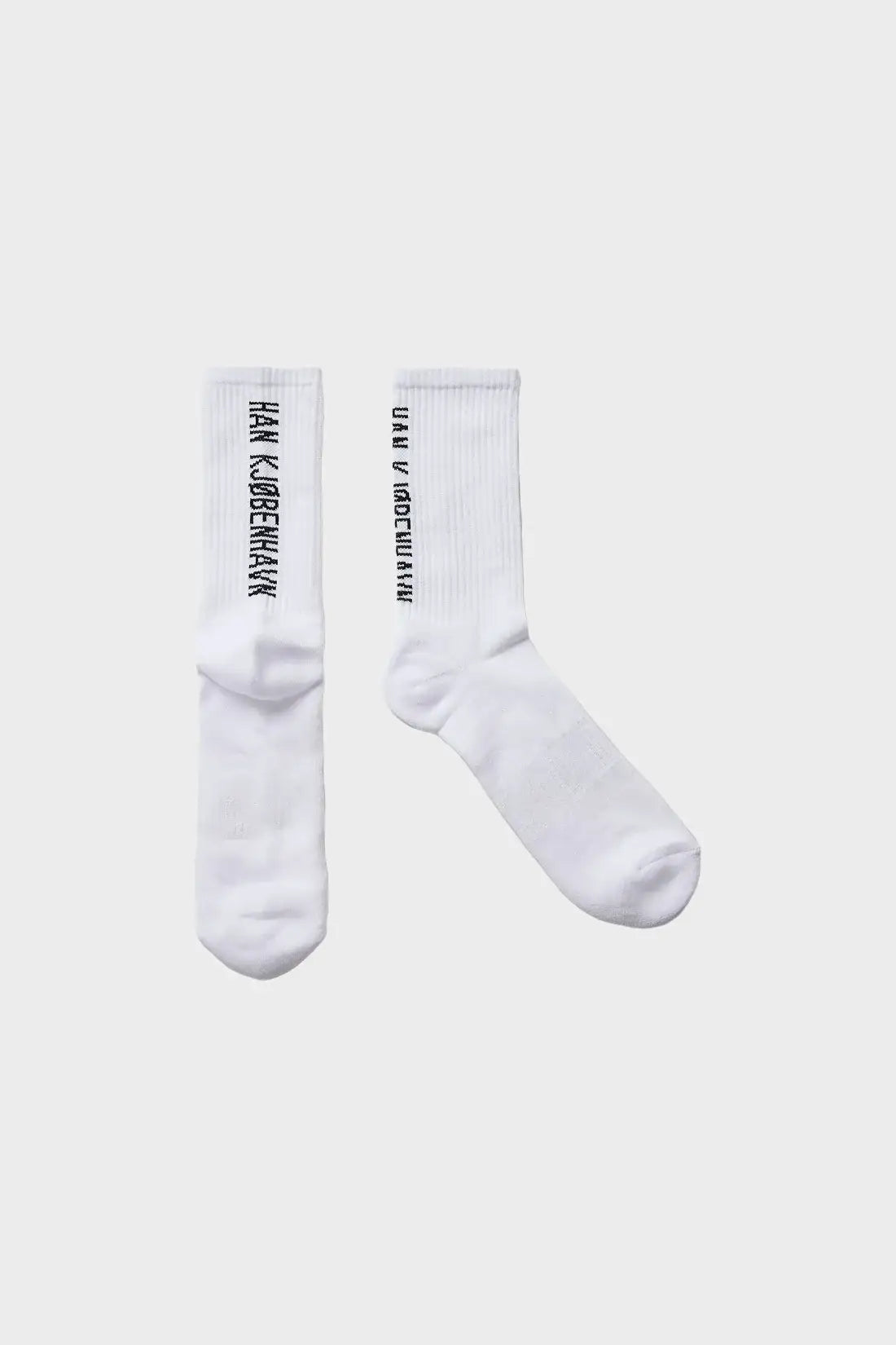 2-PACK LOGO SOCKS white
