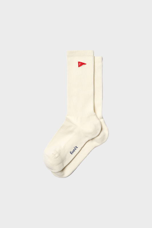 Skarpety FLAG SOCKS kremowy