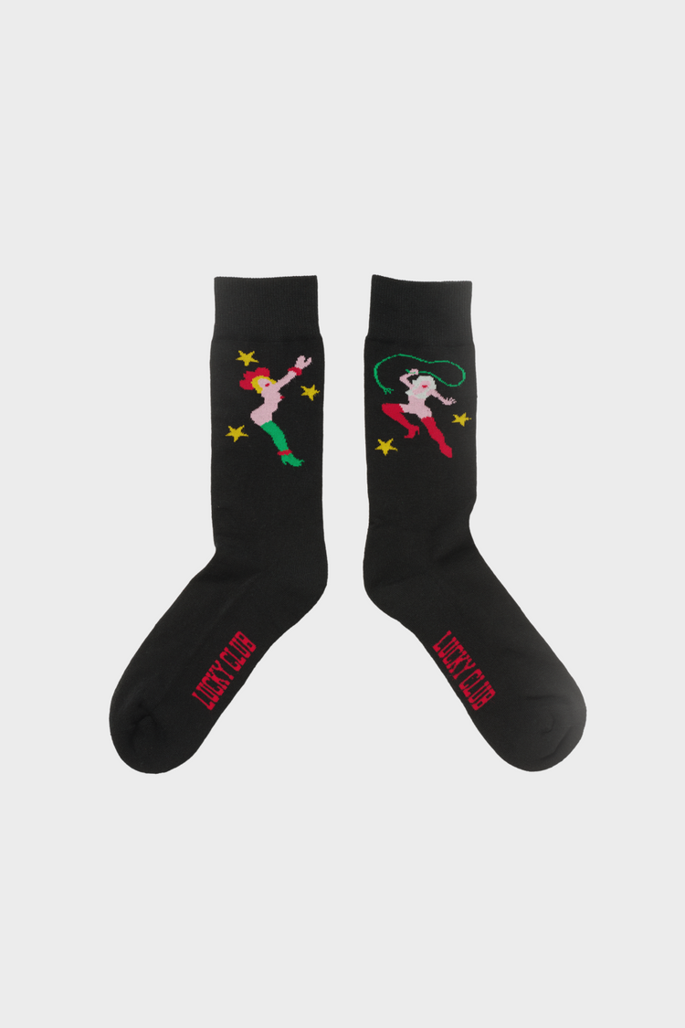 Skarpety Socks the Safeword czarne