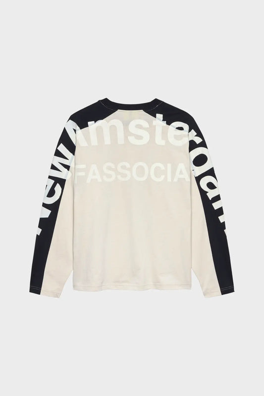 Longsleeve NAME LONGSLEEVE piaskowo-czarny