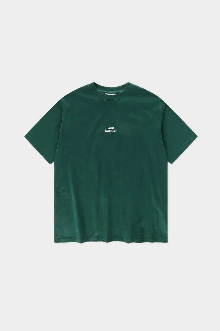 T-shirt BOX FIT green