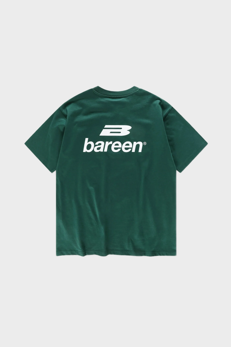 T-shirt BOX FIT green