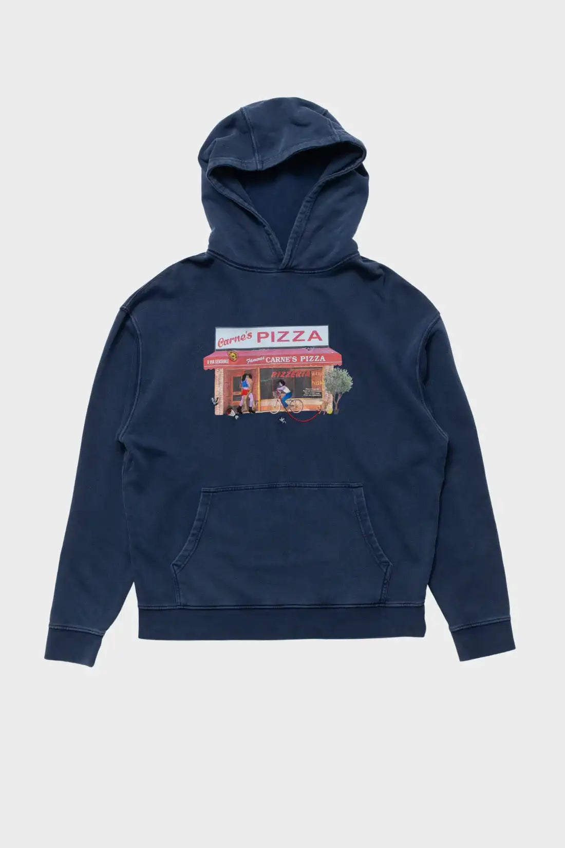 Hoodie Hot Slice navy blue