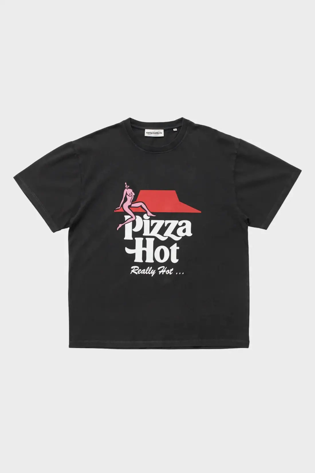 Koszulka Pizza Hot czarna