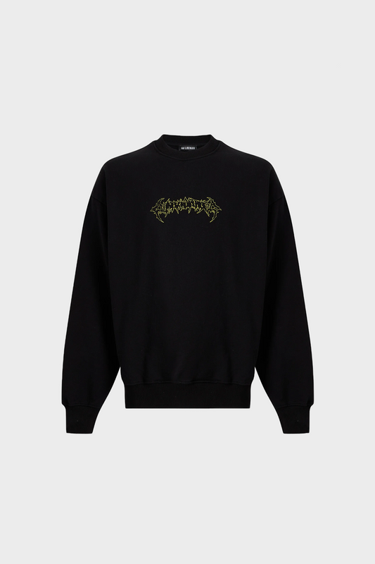 Bluza LOVE CORP OVERSIZED CREWNECK czarna