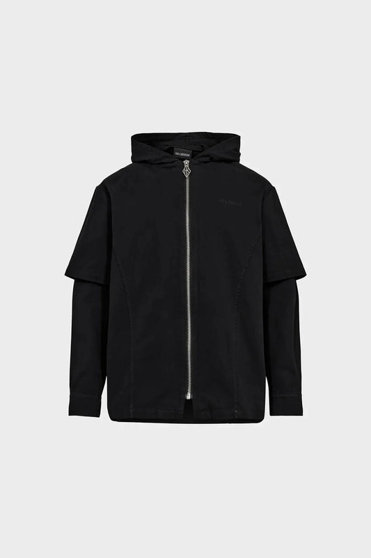 Bluza HOODED SHIRT czarna