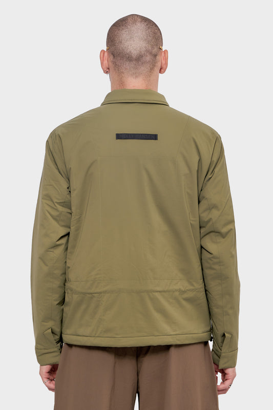 meskie#@Kurtka ARC PADDED OVER SHIRT zielona