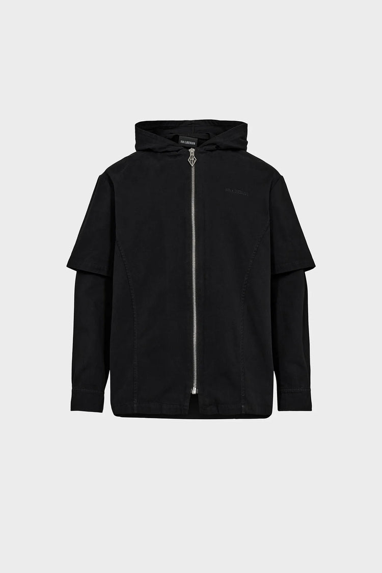 Bluza HOODED SHIRT czarna