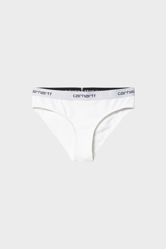 Bielizna W' SCRIPT BRIEF biała