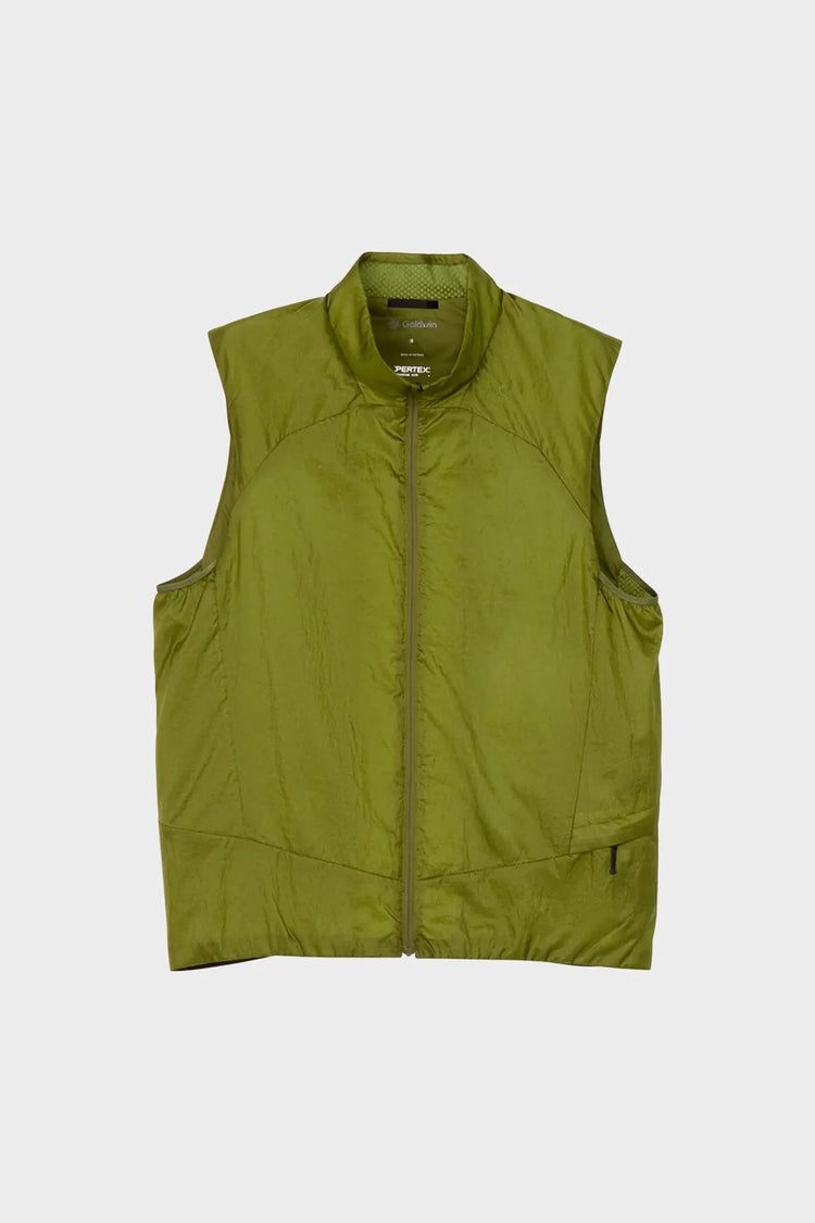 Vest LIGHT WARMER KOICHI green