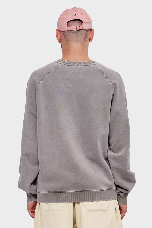 meskie#@Bluza CITY CREWNECK szara