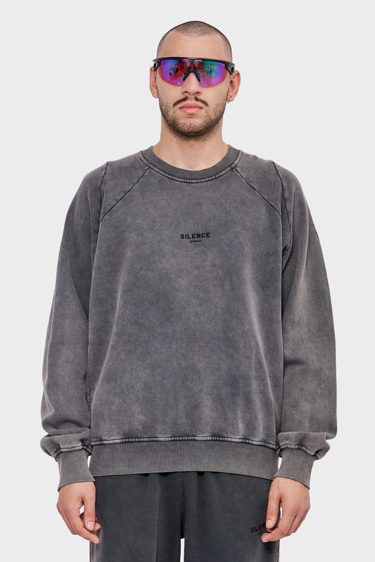 Bluza RAGLAN CREWNECK ciemnoszara