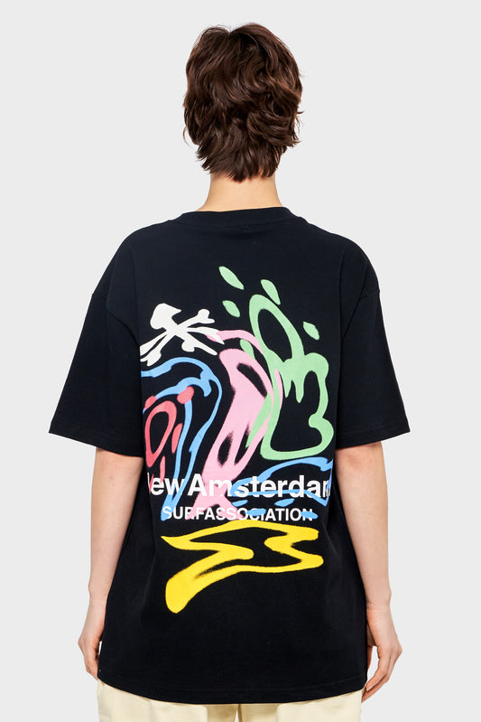 damskie#@Koszulka WEATHER ICON TEE czarna