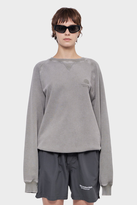 damskie#@Bluza CITY CREWNECK szara