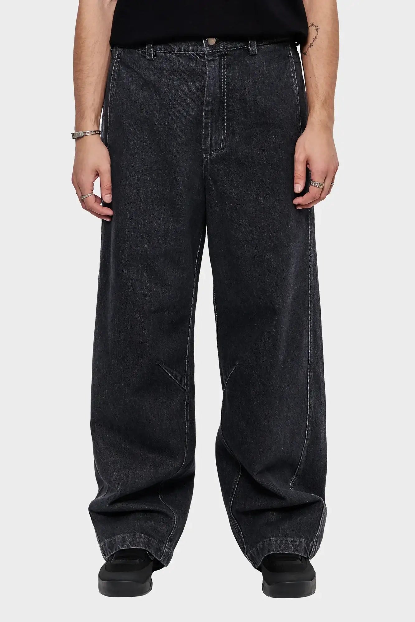 ADJUSTING PANTS trousers grey