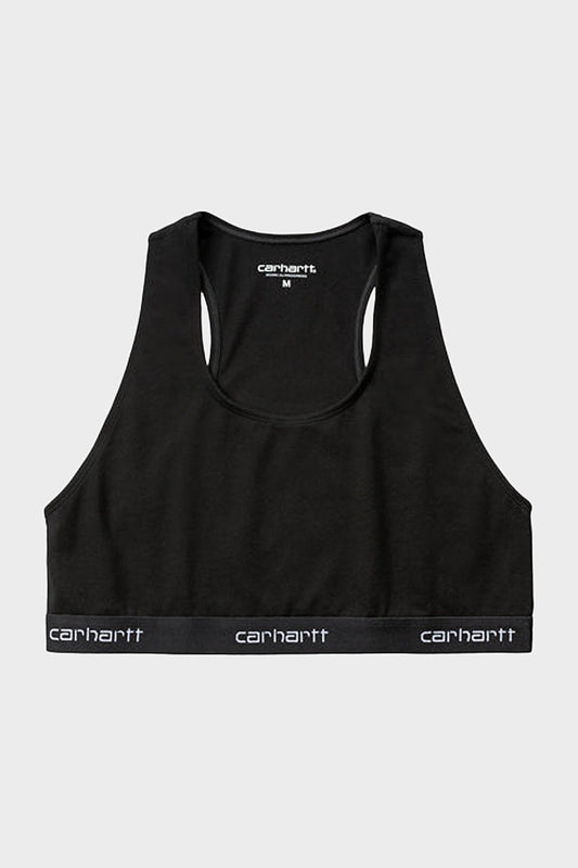 Top SCRIPT RACER TANK black