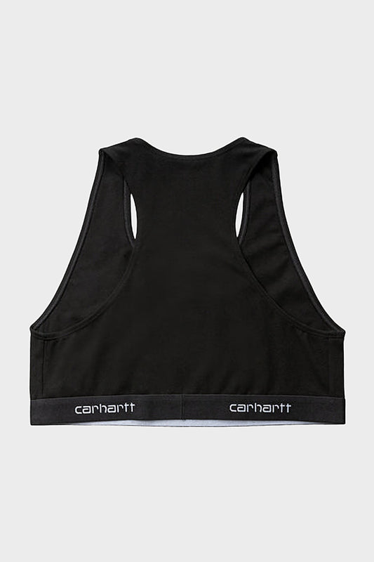 Top SCRIPT RACER TANK black
