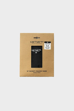 Top SCRIPT RACER TANK czarny