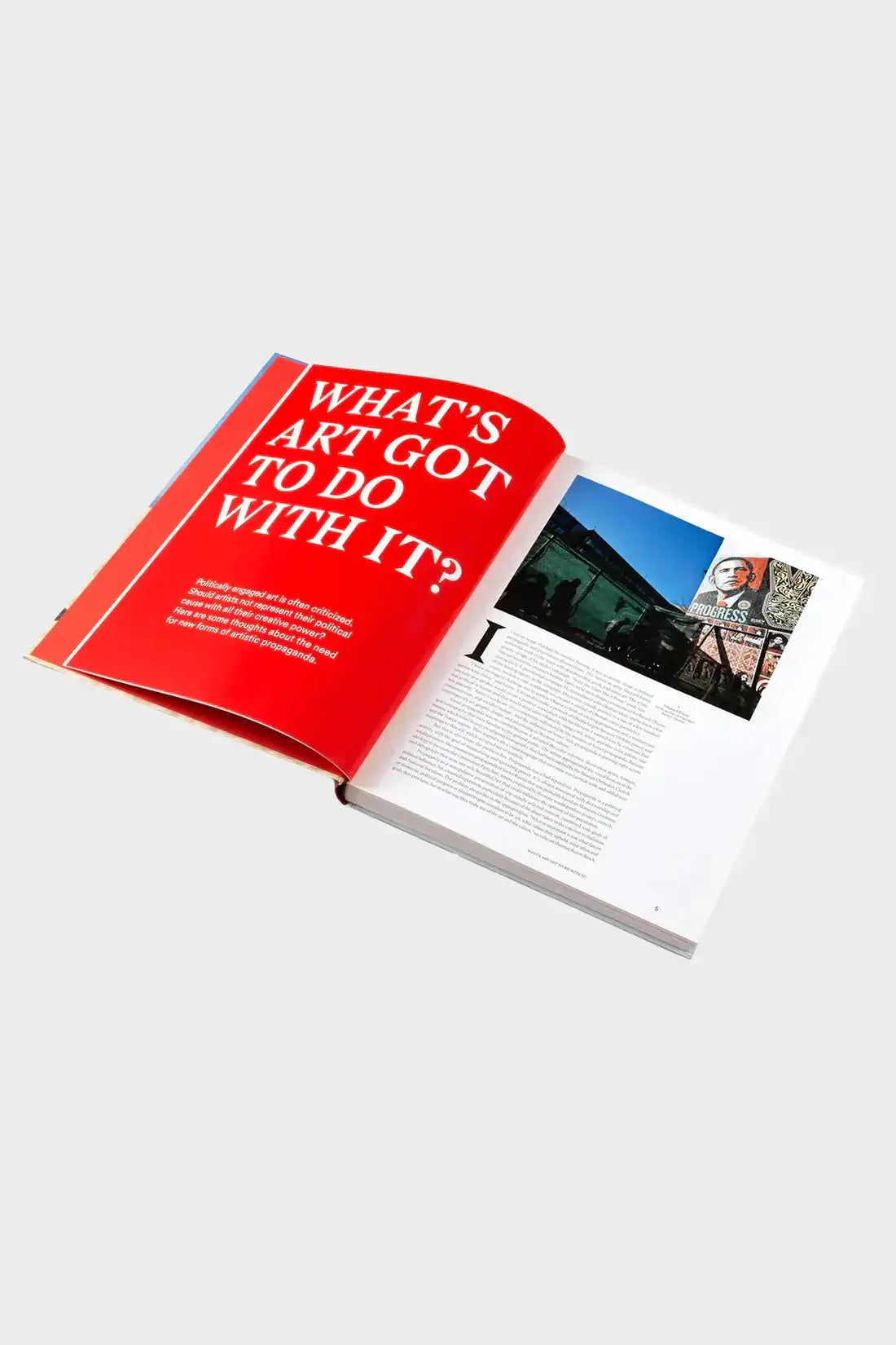 The book THE ART OF PROTEST
