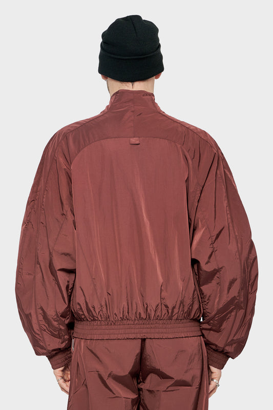 meskie#@Kurtka TRACK JACKET bordowa