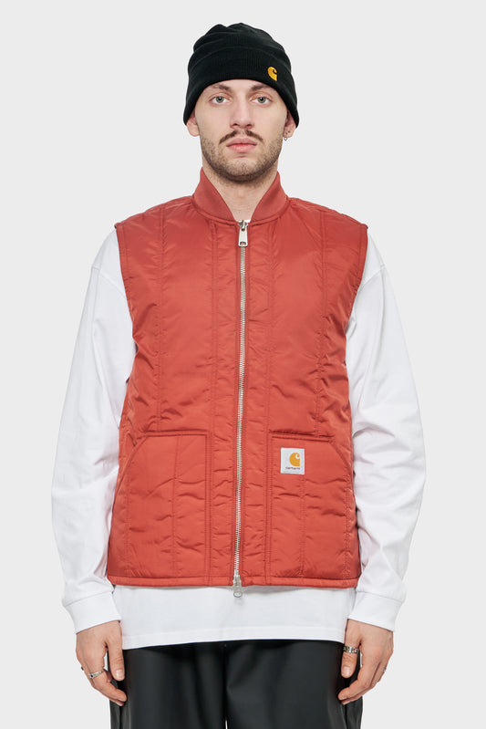 meskie#@Kamizelka LACHLAN VEST LINER bordowa