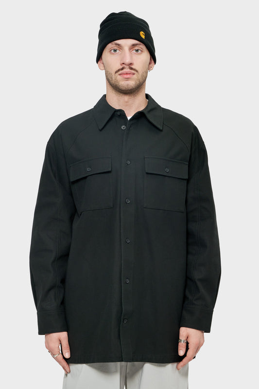 Koszula COTTON TWILL czarna