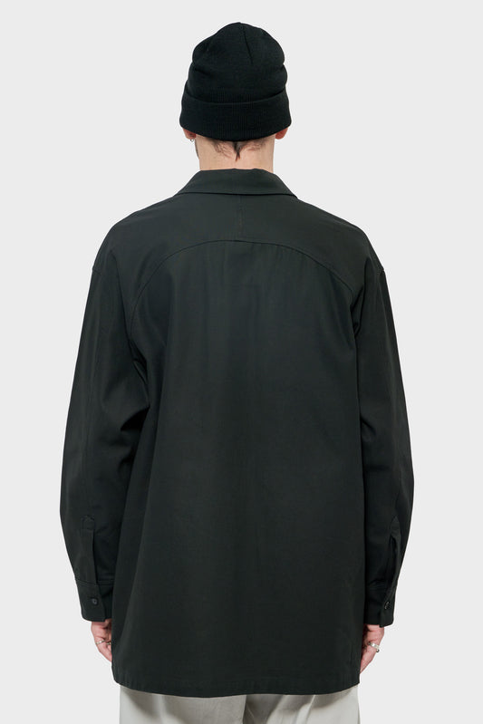 Koszula COTTON TWILL czarna