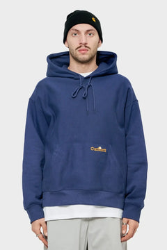 Bluza LABEL SCRIPT granatowa