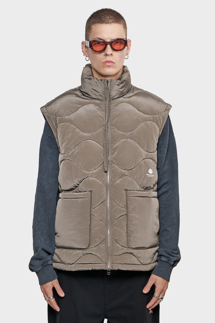 Kurtka DETACHABLE JACKET brązowa