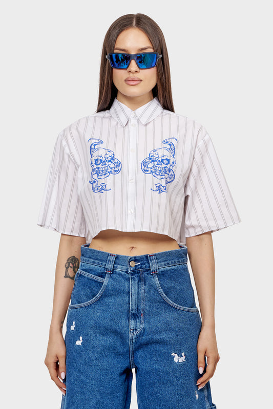 W' ALIX SHIRT SS white shirt