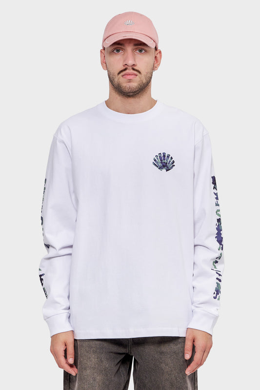 meskie#@Longsleeve AQUARELLE LOGO Biały