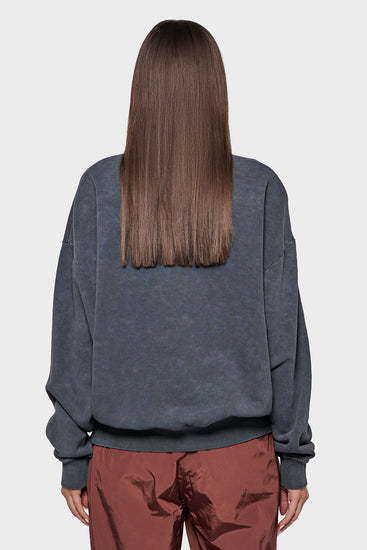 damskie#@Bluza CITIZEN PRINTED CREWNECK szara