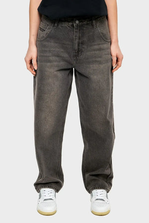 damskie#@Spodnie 252 DENIM czarne