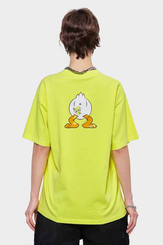 damskie#@Koszulka AYE DUCK FLUORO żółta