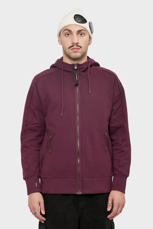 meskie#@Bluza DIAGONAL RAISED FLEECE fioletowa