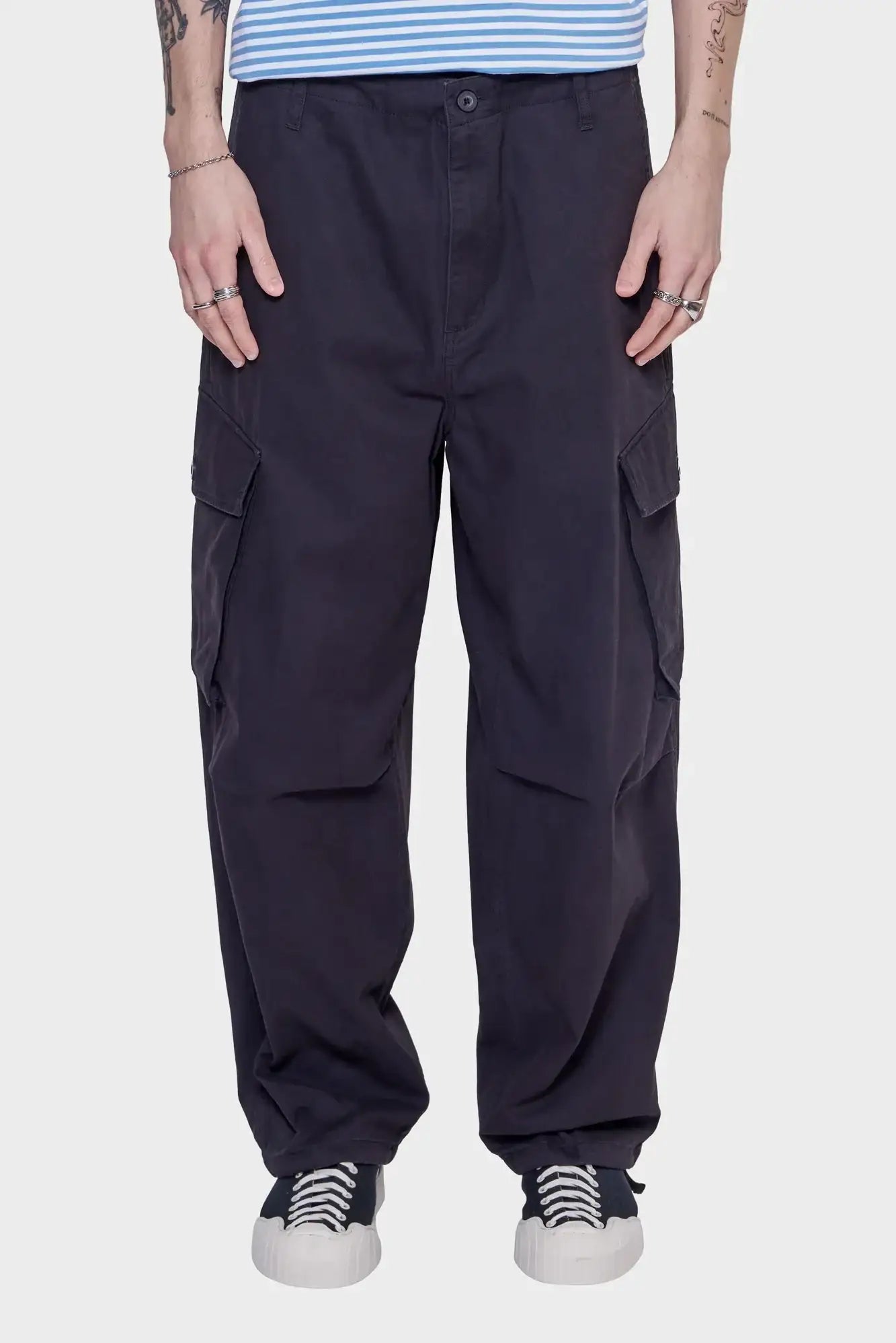 UNIT PANT black trousers