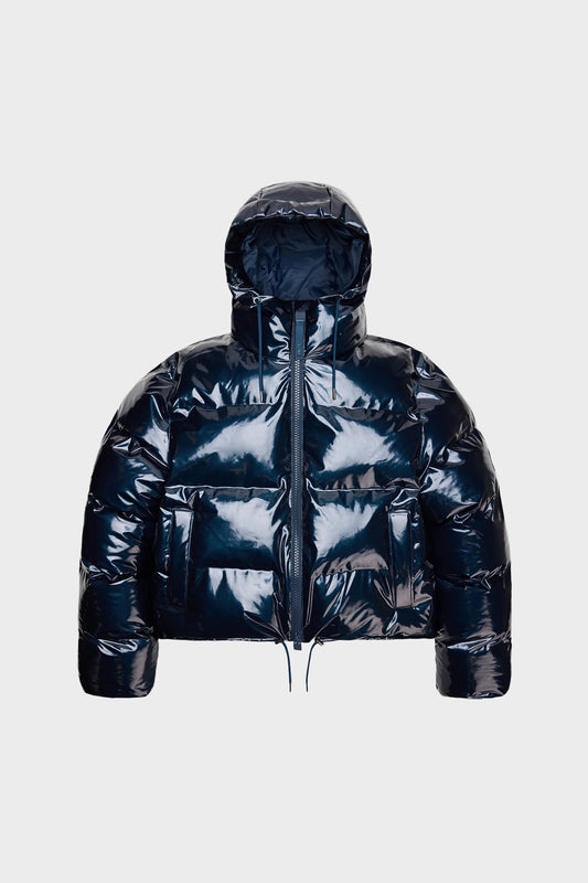 Kurtka ALTA SHORT PUFFER granatowa