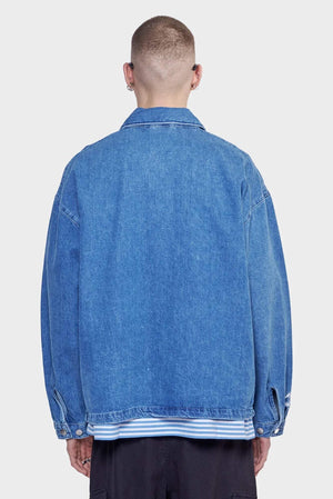 meskie#@Kurtka OSHINO UNIFORM JACKET niebieska
